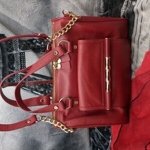 Elaine Turner leather satchel
